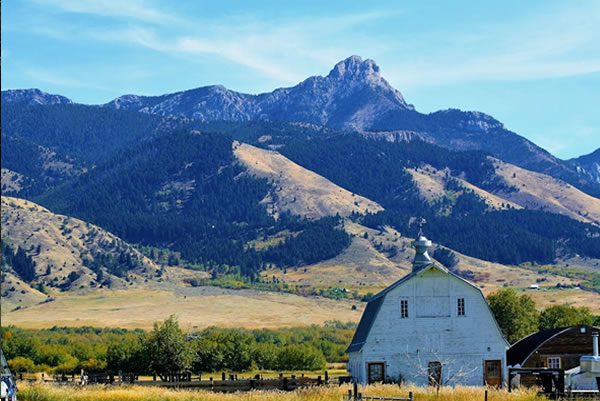 Farms and Ranches a ranch at the base of large hills